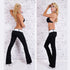 Black Bootcut Denim Jeans